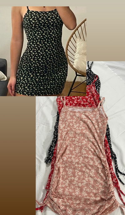 Vestido Frunce dama