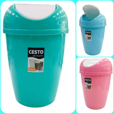 Cesto Vaiven Pastel 8 Lts x Unidad
