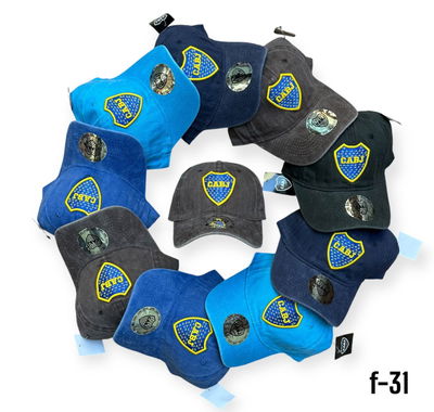Gorras Vintage Boca bordado