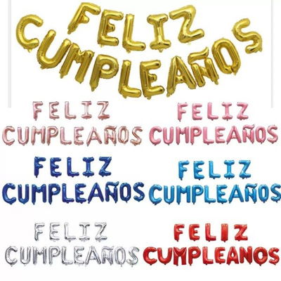 GLOBO FELIZ CUMPLEAÑOS