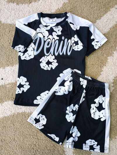 Conjunto baby denin x 5 unidades(3 al 7)