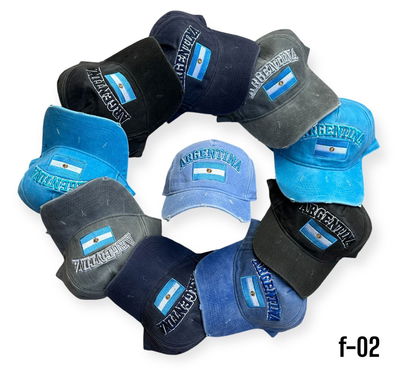 Gorras Vintage Argentina bordado