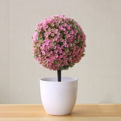 ARBOL ARTIFICIAL EN FORMA DE BOLA 15X26CM