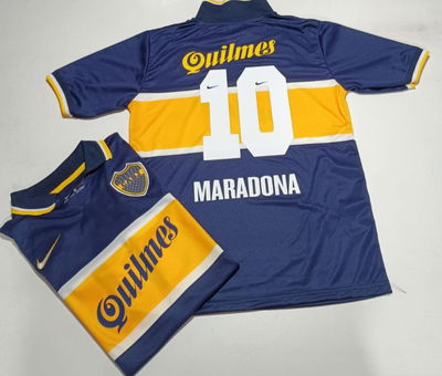 Camiseta Boca retro talle especial