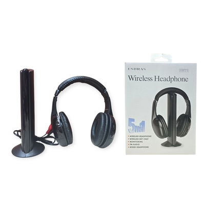 AURICULAR INALAMBRICO 5 EN 1 CON BASE