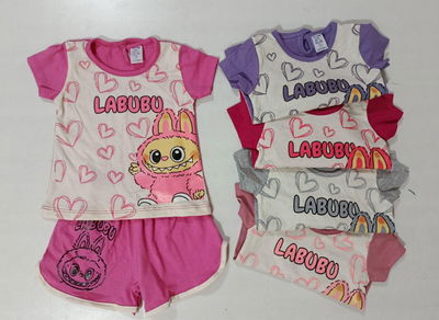 Conjunto de bebé Labubu