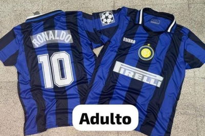 Camiseta Inter de Milan retro talle especial