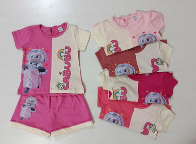 Conjunto de bebé Labubu Bicolor