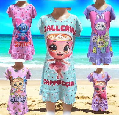 Pack x 6 - vestidos sublimados nena