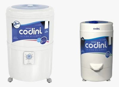 Combo Codini lavarropa y secarropa