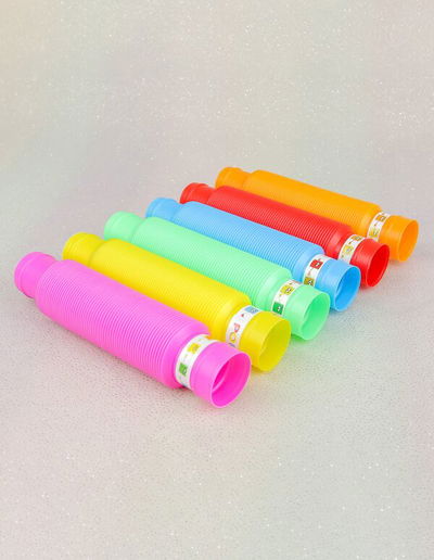 Pack x 10 - juguete tubo con led