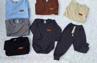 Conjunto de bebé Morley liso x 6 unidades(1 al 6)