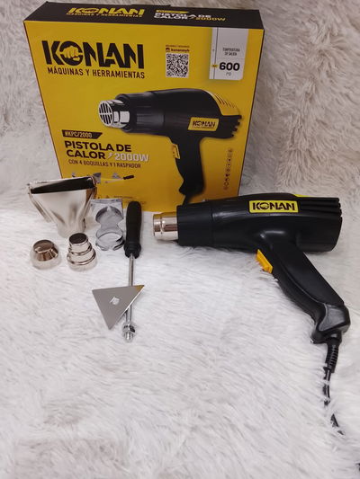 PISTOLA DE CALOR 2000W KONAN