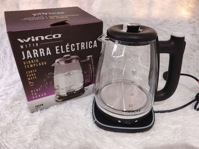 JARRA ELÉCTRICA WINCO VIDRIO TEMPLADO CORTE PARA MATE