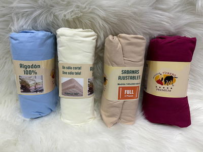 SABANAS AJUSTABLE HOTELERA TORERO x 4 UNIDADES