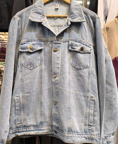 Campera jean oversize unisex 2 al 5