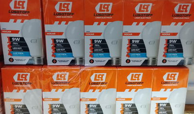 LAMPARA LED 9W LUSQTOFF X10 UNIDADES