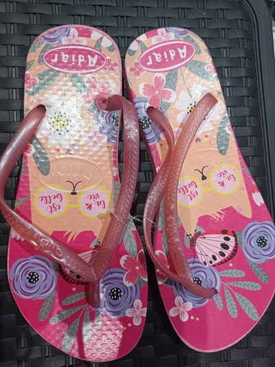 Ojotas estampadas eco