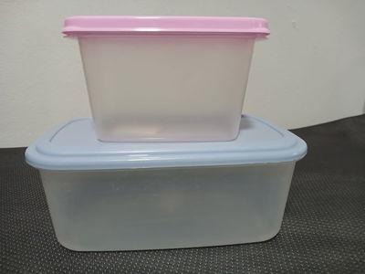 Set de herméticos 600cc + 1.5ltrs