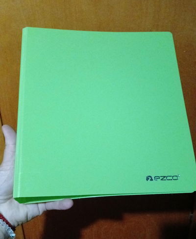Carpeta escolar fluo