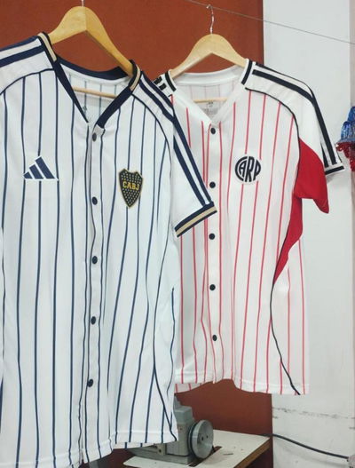 Camisa boca y river