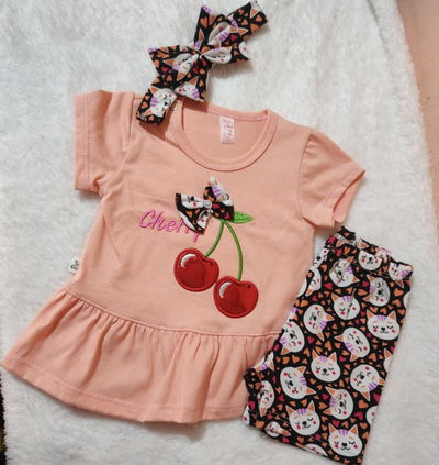 Conjunto de bebé biker
