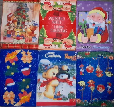 DOCENA DE REPASADORES NAVIDEÑO ESTILOS VARIOS