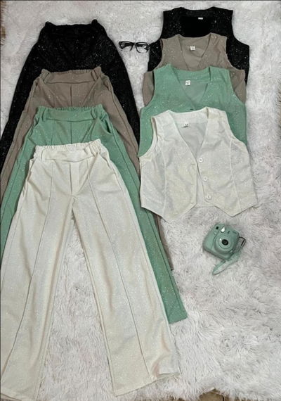 Conjunto sastrero glitters 2 al 5
