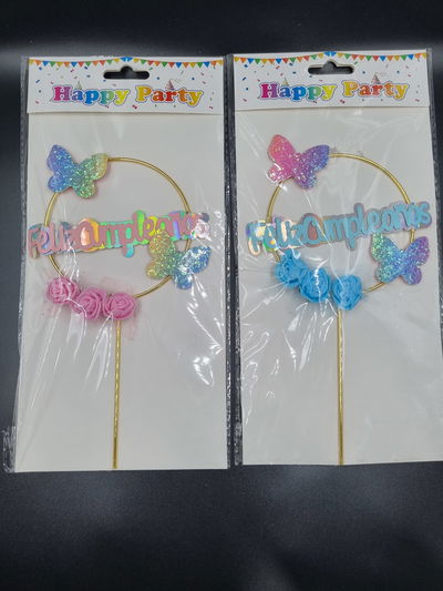 Decoracion de tortas mariposa