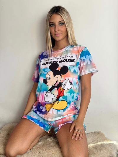Pijama mujer volado 2 al 5