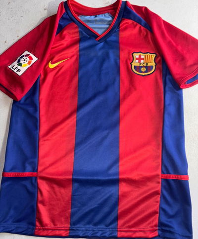 Camiseta Riquelme Barcelona retro