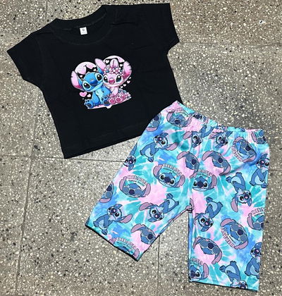 Conjunto biker y pupera premium Infantil