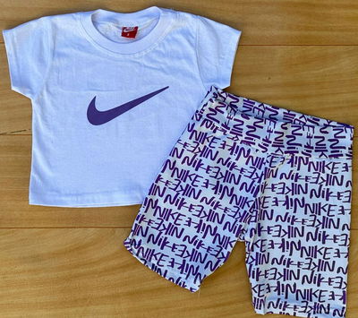 Conjunto biker y pupera NIKE premium Infantil