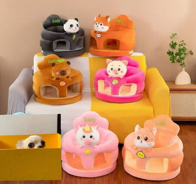 Sillón para bebe peluche con antideslizante