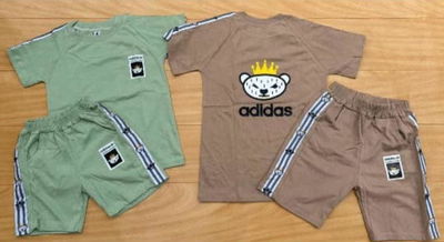 Conjunto Osito Adidas premium Infantil