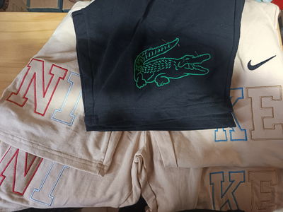 Pack x 5 - bermudas rústica bordada premium 