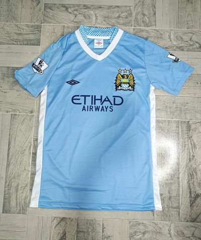 Camiseta Manchester City Retro Kun Agüero /Tevez
