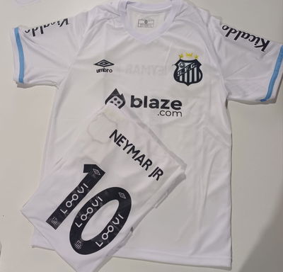 Camiseta Santos Neymar 2025 titular