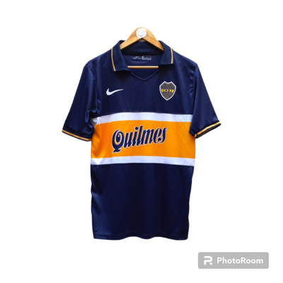Camiseta Boca retro con cuello