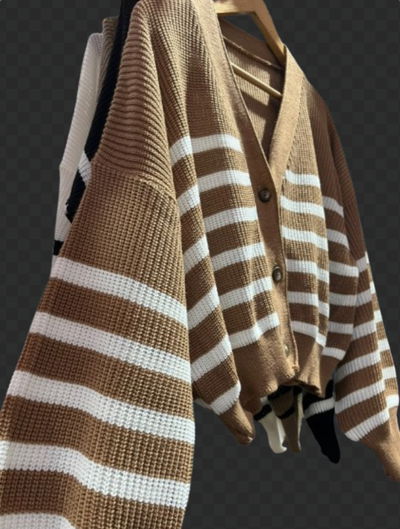 Cardigan rayado t.unico