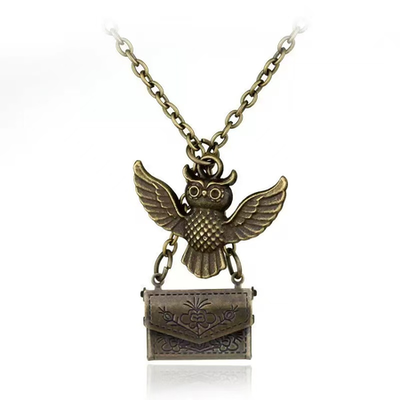 COLLAR LECHUZA CARTA ACEPTACION HARRY POTTER