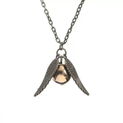 COLLAR SNITCH DORADA HARRY POTTER