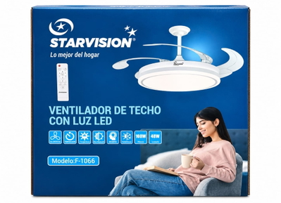 VENTILADOR LED RETRACTIL SV