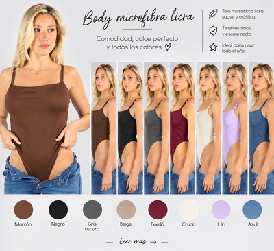 PACK X 6 - BODY TIRITA