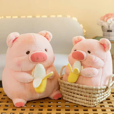 CERDITO CON BANANA
