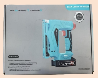 PISTOLA CLAVADORA INALABRICA HY215 CON BATERIA