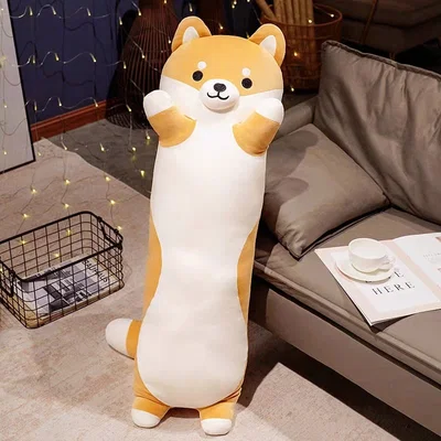 ALMOHADA LARGA SHIBA PERRITO 65CM PERRO