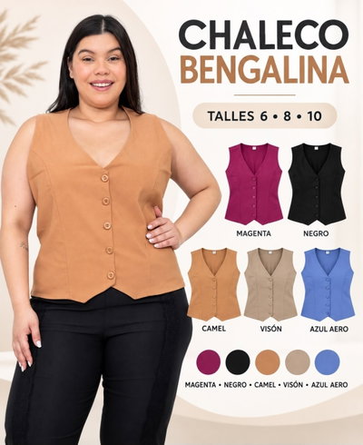Chaleco Bengalina
