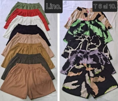 Short de lino