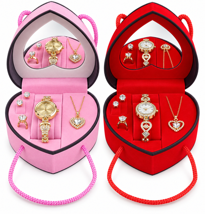 RELOJ JOYERIA MUJER ACCESORIOS CAJA CORAZON
